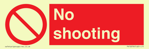 No shooting